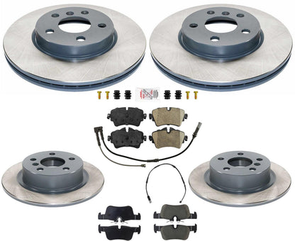 F&R Disc Brake Rotors Ceramic Brake Pads For Mini Cooper Clubman 1.5L 2016-2019