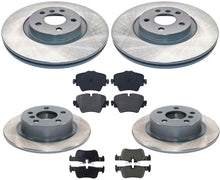 F&amp;R Rotores de freno de disco Pastillas de freno de cerámica para Mini Cooper Countryman Base 17-22