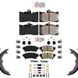 Front & Rear Disc Brake Pads Parking Shoes for Lexus IS350 2014 2016 2019 2020