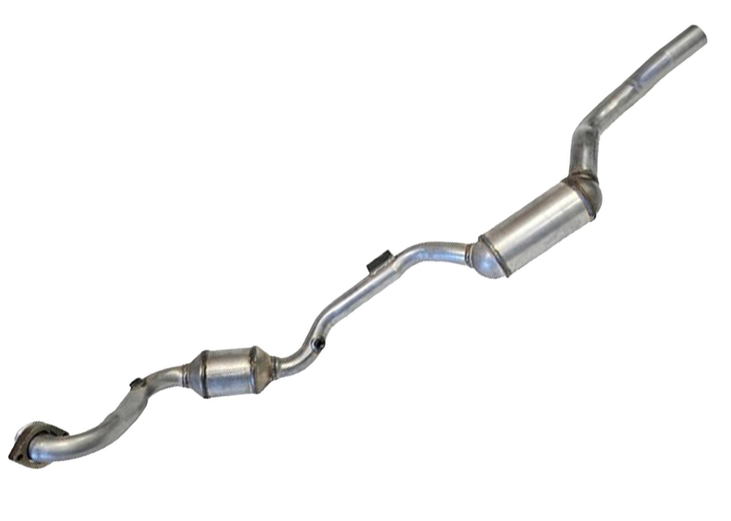 Left Front & Rear Catalytic Converter Pipe for Mercedes Benz ML430 1999-2001
