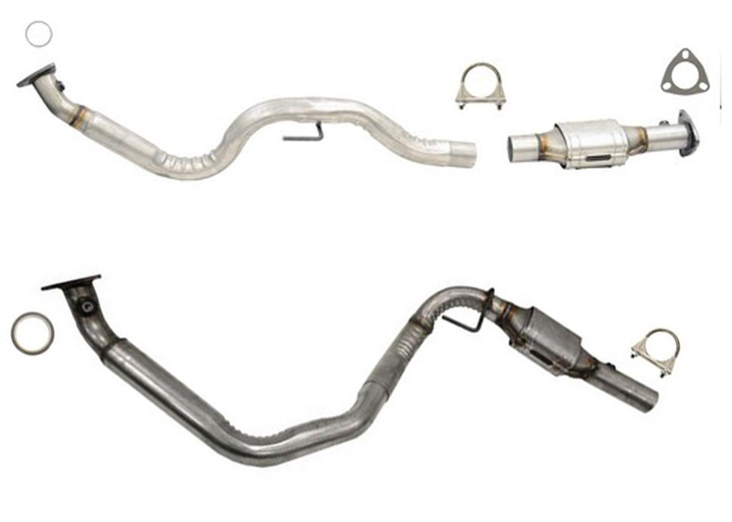 L&R Catalytic Converter Pipe for GMC Savana 3500 4.8L 6.0L 08-13 Cutaway Van