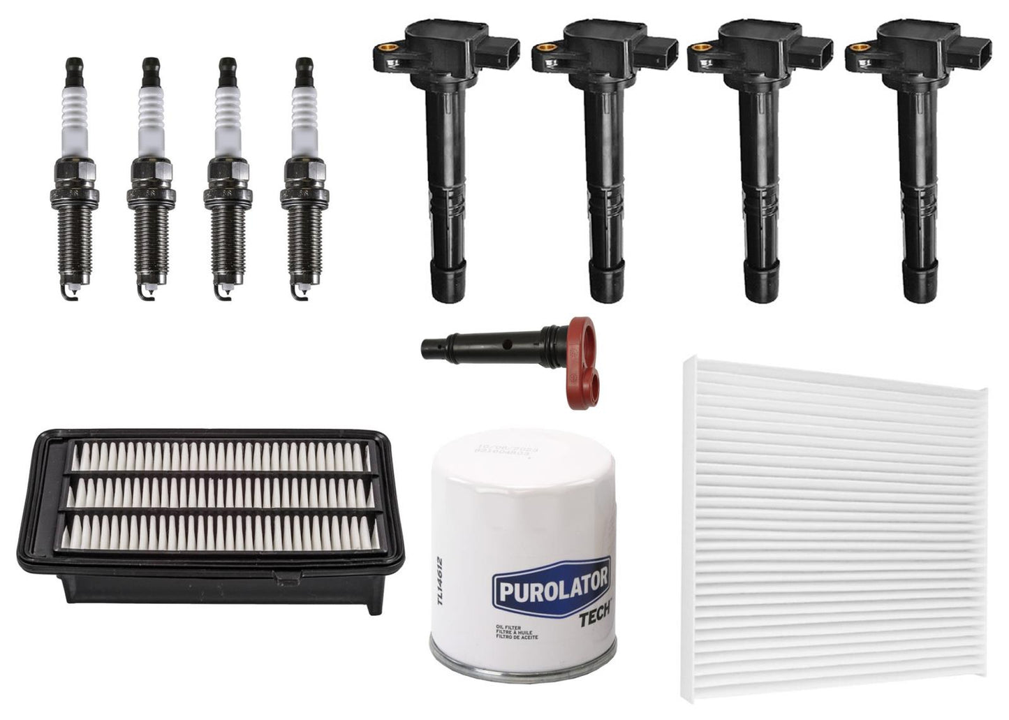 Direct Ignition Coil Spark Plugs Air Filter for Honda CR-V CRV 2017-2019 1.5L