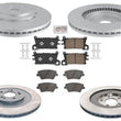 Coated Disc Brake Rotors & Brake Pads for Genesis GV80 2021 2024 2025 3.5L