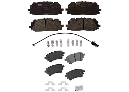 Front & Rear Ceramic Disc Brake Pads For Audi Q5 PHEV 2020 2022 2023 W/ 350MM
