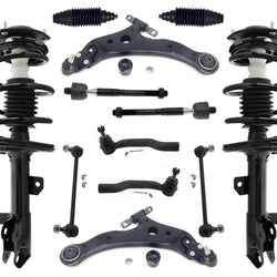Front Struts Control Arms Tie Rods & Links For Camry SE 3.5L 2012 2013 2014