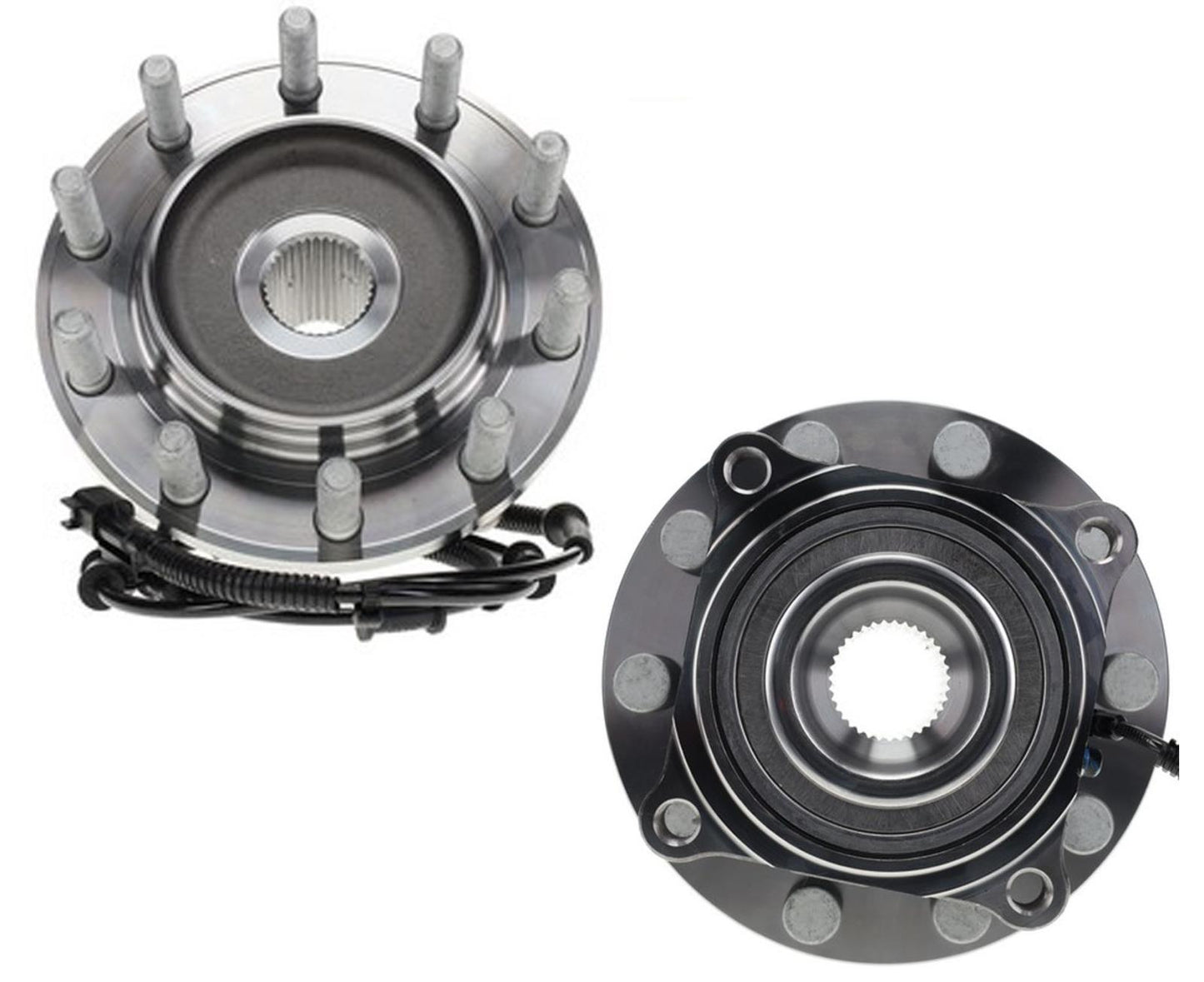 One Front Wheel Bearing & Hub Assembly For RAM 4500 2019 2020 2021 2022 23 2024