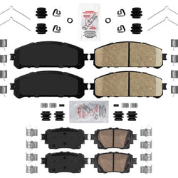 Front & Rear Ceramic Brake Pads for Lexus NX450h+ RZ450e 2022 2023 2024