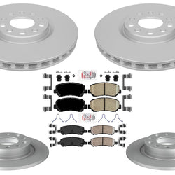Improved Performance Disc Brake Rotors & Brake Pads for Dodge Dart 2013-2016