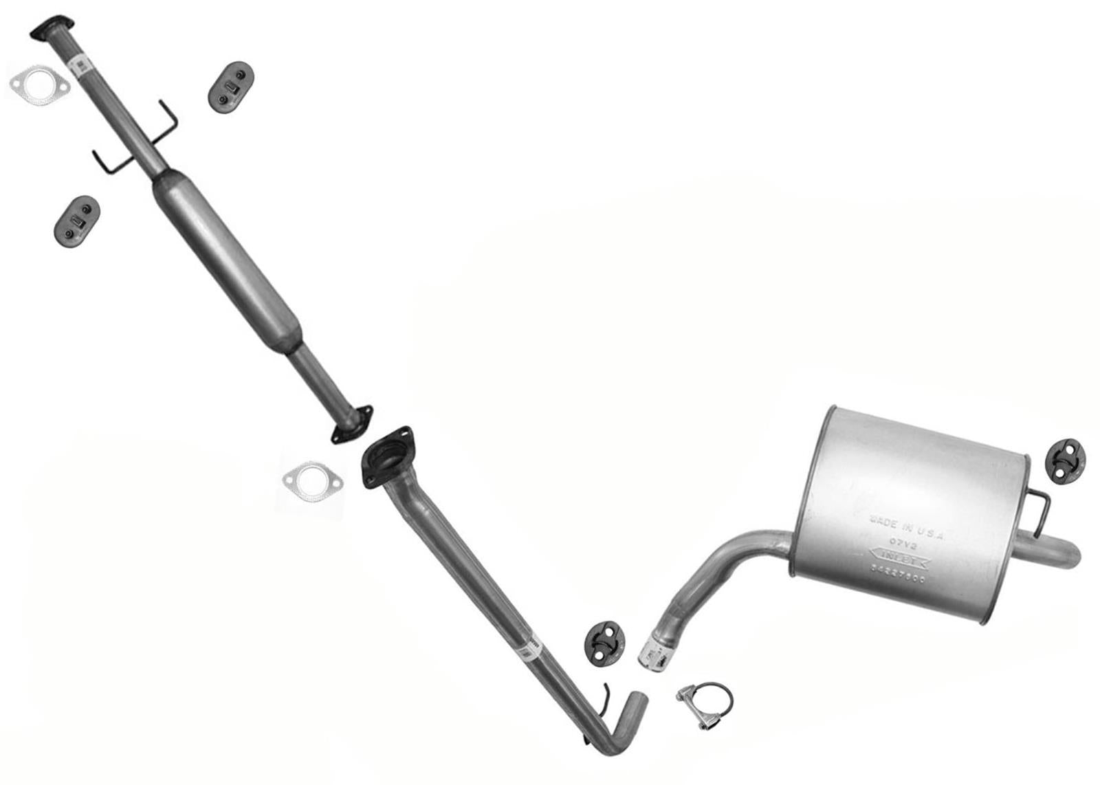 Resonator Pipe Muffler Exhaust Sys for Hyundai Sonata 09-10 2.4L ULEV Emissions