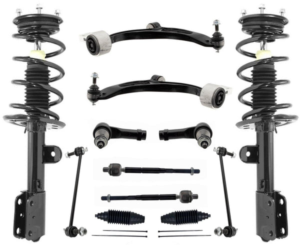 Front Struts Control Arms Tie Rods & Links For Police Interceptor Utility 13-19