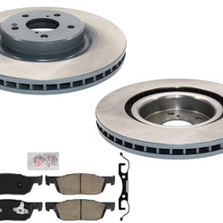 Front Disc Brake Rotors Ceramic Brake Pads For Acura MDX 2022 2023 2025 3.5L