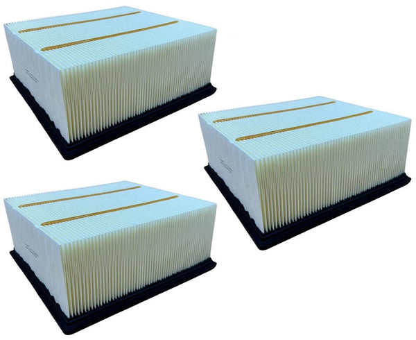 3 Pack Heavy Duty Air Filters For RAM 2500 2007-2024 6.7L Turbo Diesel Engine