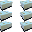 6 Pack Heavy Duty Air Filters For RAM 2500 2007-2024 6.7L Turbo Diesel Engine