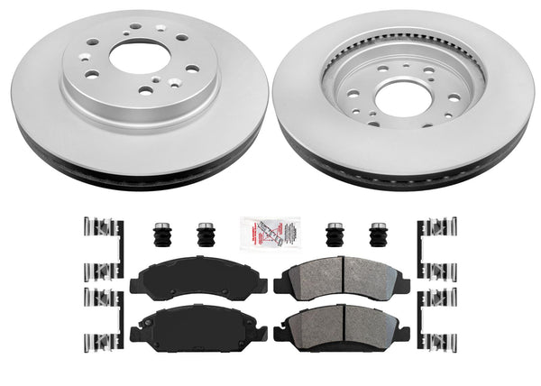 Front Disc Brake Rotors & Pads for Chevrolet Tahoe 2015-2020