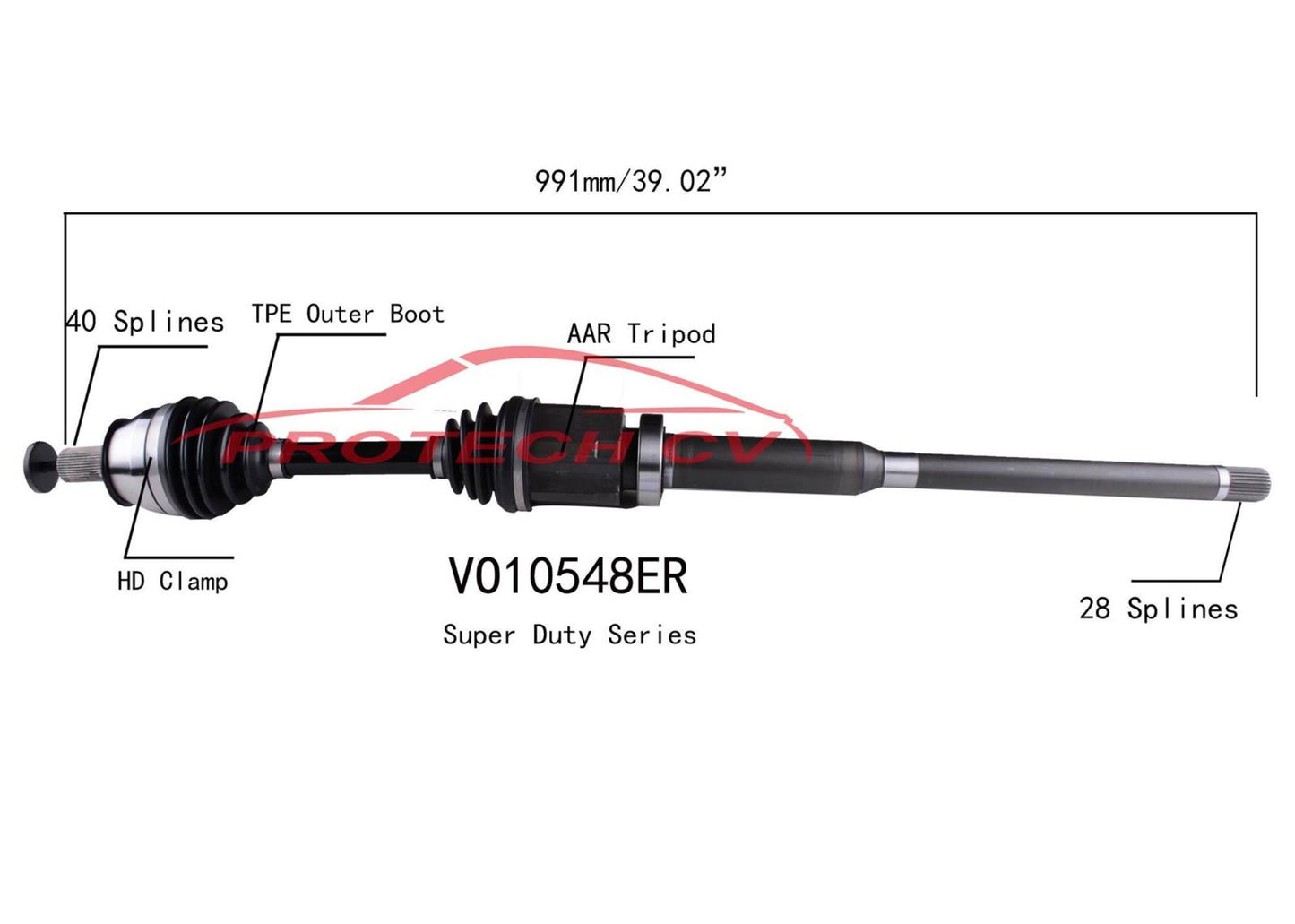 2 CV DRIVE AXLE SHAFTS FRONT L&R For All Wheel Drive Volvo S60 2013 2015 2018