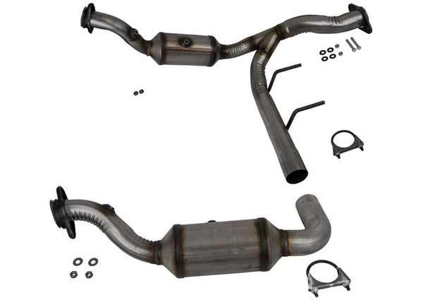 Heavy Duty 5" Catalytic Converter Pipe for Ford F150 Turbo 2015 2019 2020 3.5L