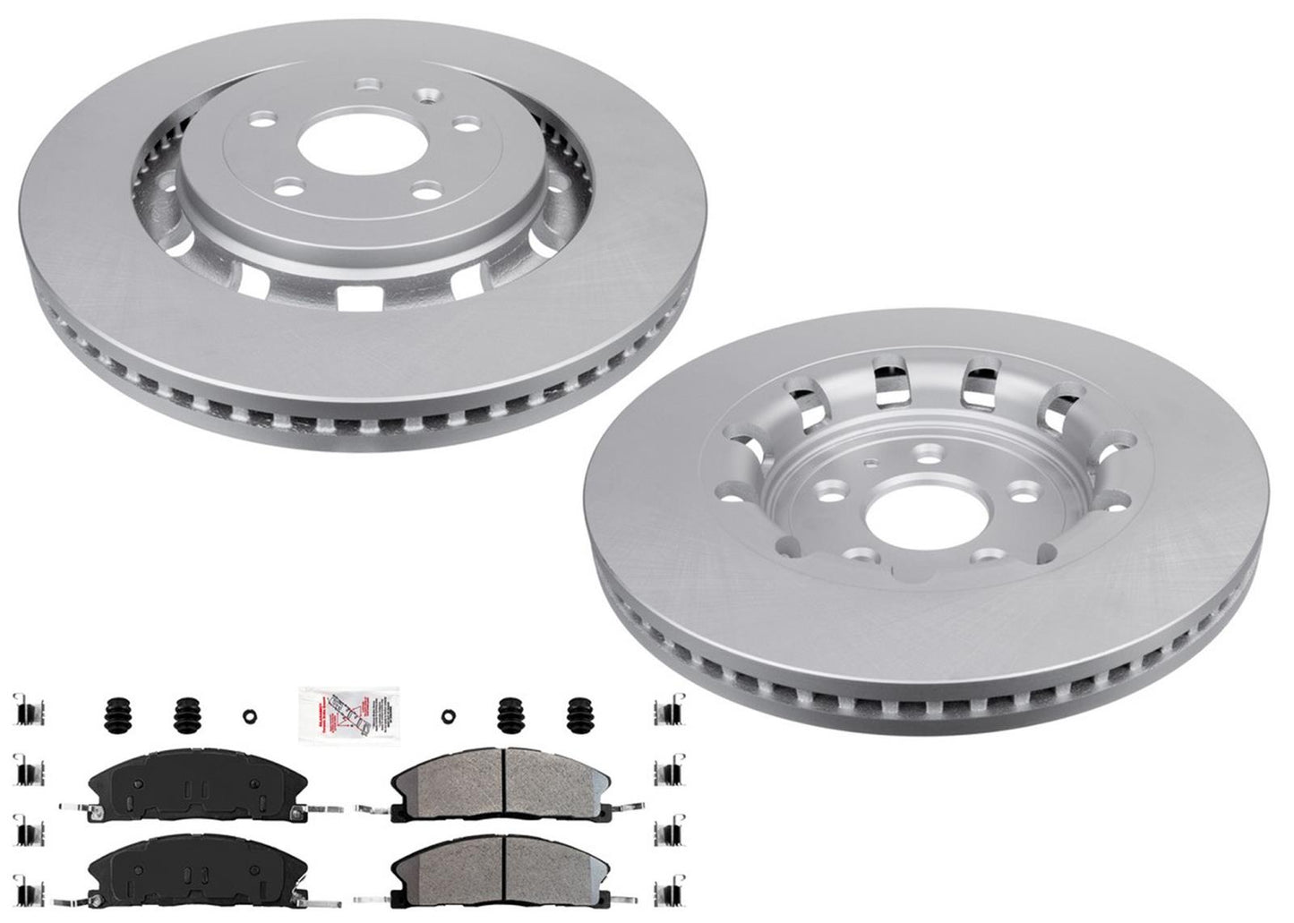 Front Coated Disc Brake Rotors & Pads for Ford Explorer XLT with 352MM Front
