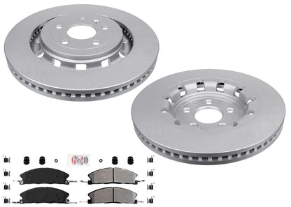 Front Coated Disc Brake Rotors & Pads for Ford Explorer XLT with 352MM Front