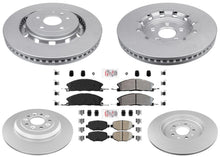 Disc Brake Rotors & Pads for Ford Explorer XLT 2013-19 352MM Front & 330MM Rear