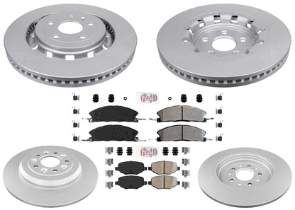 Disc Brake Rotors & Pads for Ford Explorer XLT 2013-19 352MM Front & 330MM Rear