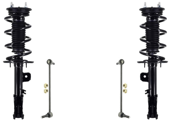 Front Complete Struts & Links For Ford Police Interceptor Utility 2013-2019