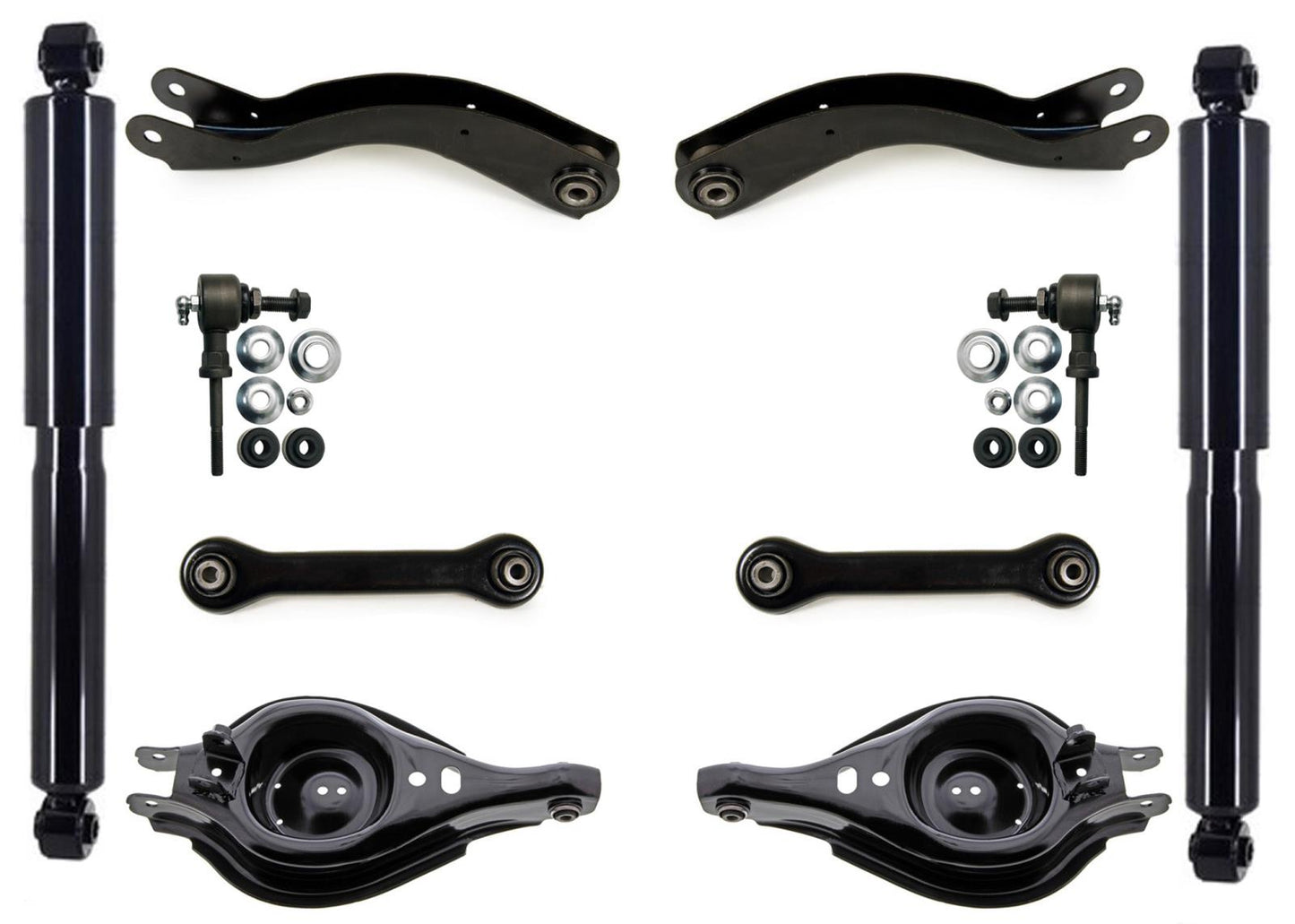 Rear Control Arm Trailing Arms Upper Lower for Chevrolet Equinox 2005-2006