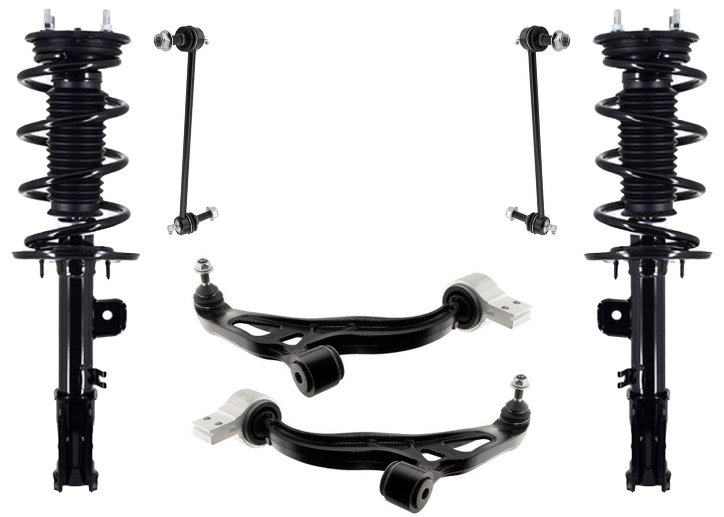 Front Struts Control Arms & Links For Ford Police Interceptor Utility 2013-2019