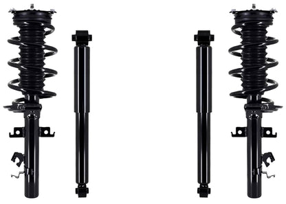 Coil Spring Struts Shocks for Nissan Rogue 14-20 Front Wheel Drive Japan Built
