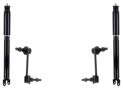 Rear Shocks & Sway Bar Links For Ford Police Interceptor Utility 2013-2019