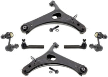 Front Lower Control Arms Ball Joint Tie Rods Links for Subaru Outback 2010-2014