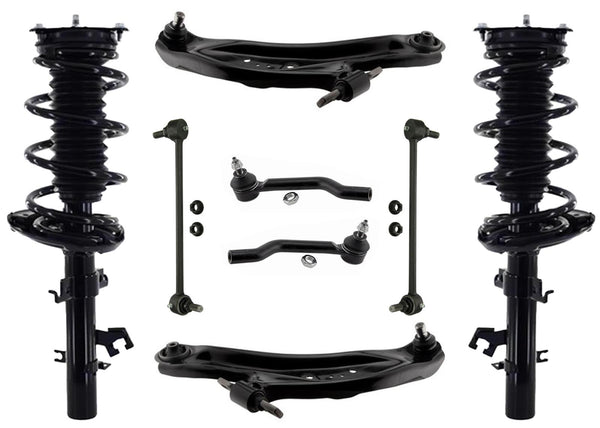 Front Complete Coil Spring Struts for Nissan Rogue 2014-2020 All Wheel Drive
