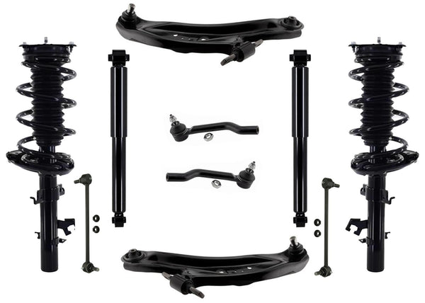 Coil Spring Struts Shocks for Nissan Rogue 2014-20 All Wheel Drive Japan Built