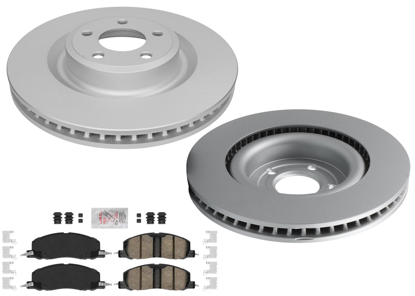 Front Coated GEO Disc Brake Rotors Brake Pads for Ford Explorer 2020 2022 2025