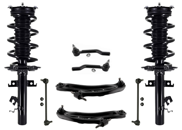 Front Complete Coil Spring Struts for Nissan Rogue 2014-2020 Front Wheel Drive