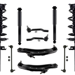 Coil Spring Struts Shocks for Nissan Rogue 14-20 Front Wheel Drive Built Japan