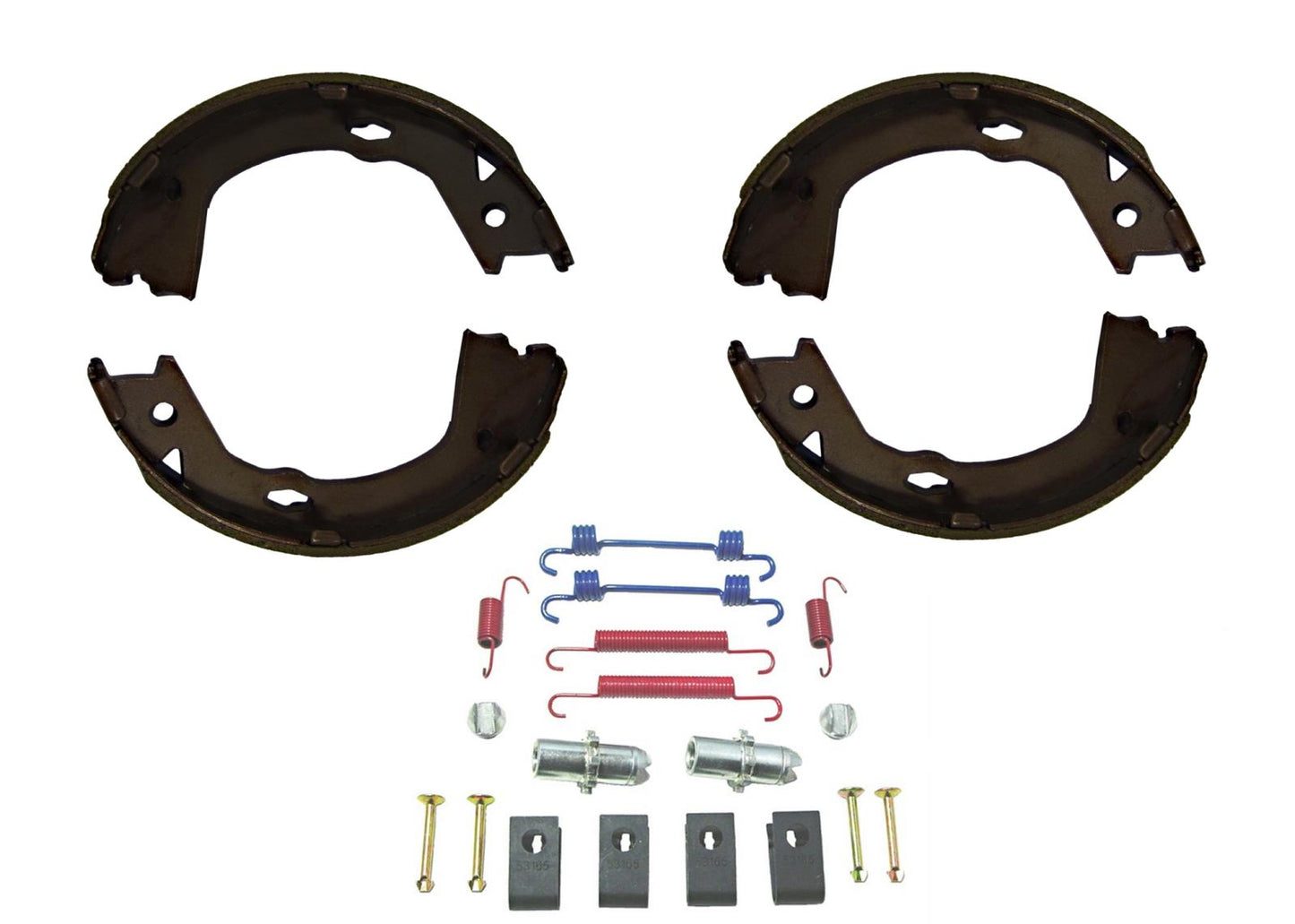 Rear Parking-Emergency Brake Shoes Set for Hyundai Sonata 2011 2013 2014 2015
