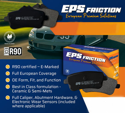 350MM Front Carbon Coated Rotors & EPS Brake Pads For CL600 2007 2007 2008 2014