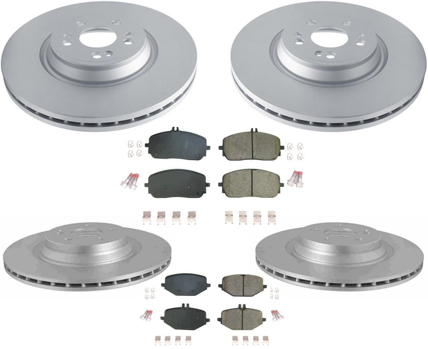 Front & Rear Brake Rotors EPS Brake Pads For GLE350 4Matic AMG 354 MM 2020-2023
