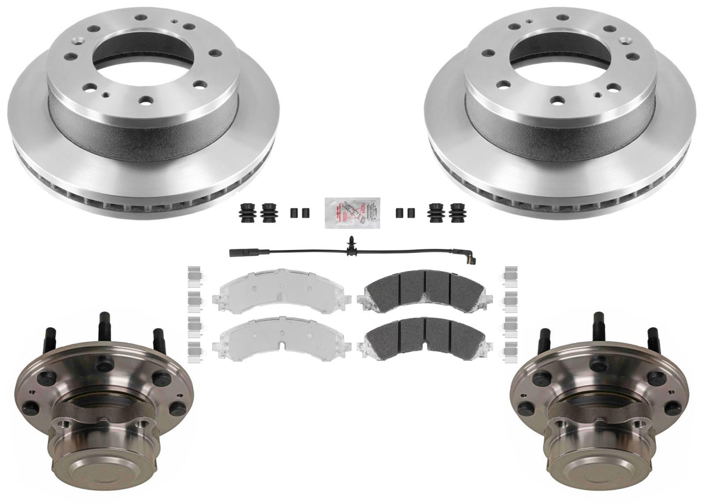 Front Wheel Hub Bearing For GMC Sierra 2500HD 3500HD 20-25 SRW Rear Wheel Drive