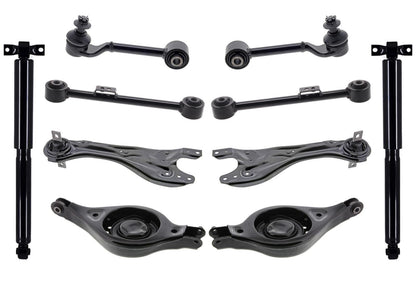 Rear of Van Lateral Link Control Arms Shocks for Honda Odyssey 2005 2009 2010