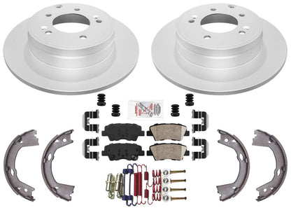 Rear Disc Brake Rotors & Pads Shoes for Hyundai Azera 2010 2011 2012 2015 2017