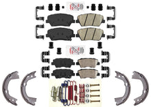 Front & Rear Ceramic Disc Brake Pads Shoes for Hyundai Azera 2012 2014 2017