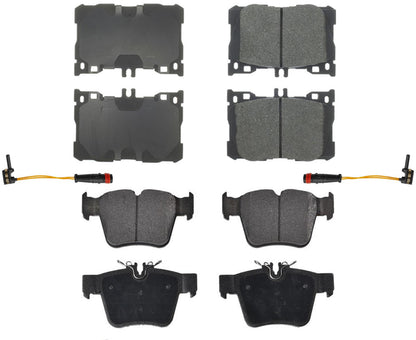 Front & Rear EPS R90 Certified Brake Pads For Mercedes Benz C43 AMG 2017-2022