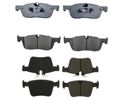 Front & Rear EPS R90 Certified Brake Pads For F-Pace 2.0L 2017-2020 W/ 325MM
