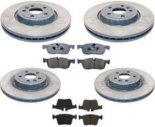 325MM Front & Rear Coated Brake Rotors & EPS Brake Pads For F-Pace 2.0L 17-2020