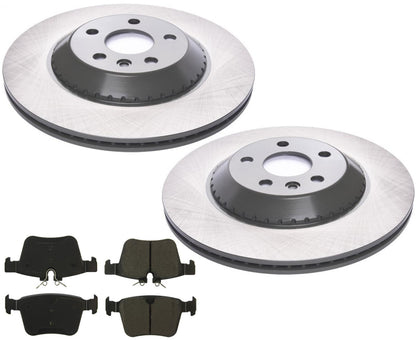 Rear Coated Brake Rotors & EPS Brake Pads For Land Rover Discovery Sport 20-25