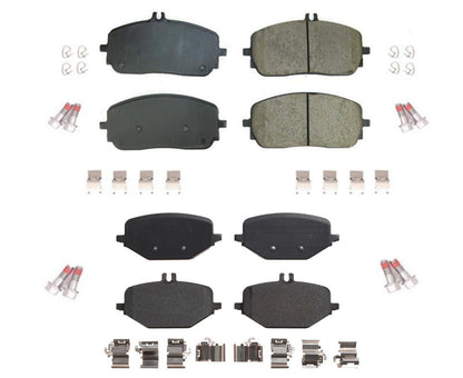 Front & Rear EPS R90 Certified Brake Pads For GLE350 2020-2023 W/O AMG SPORT
