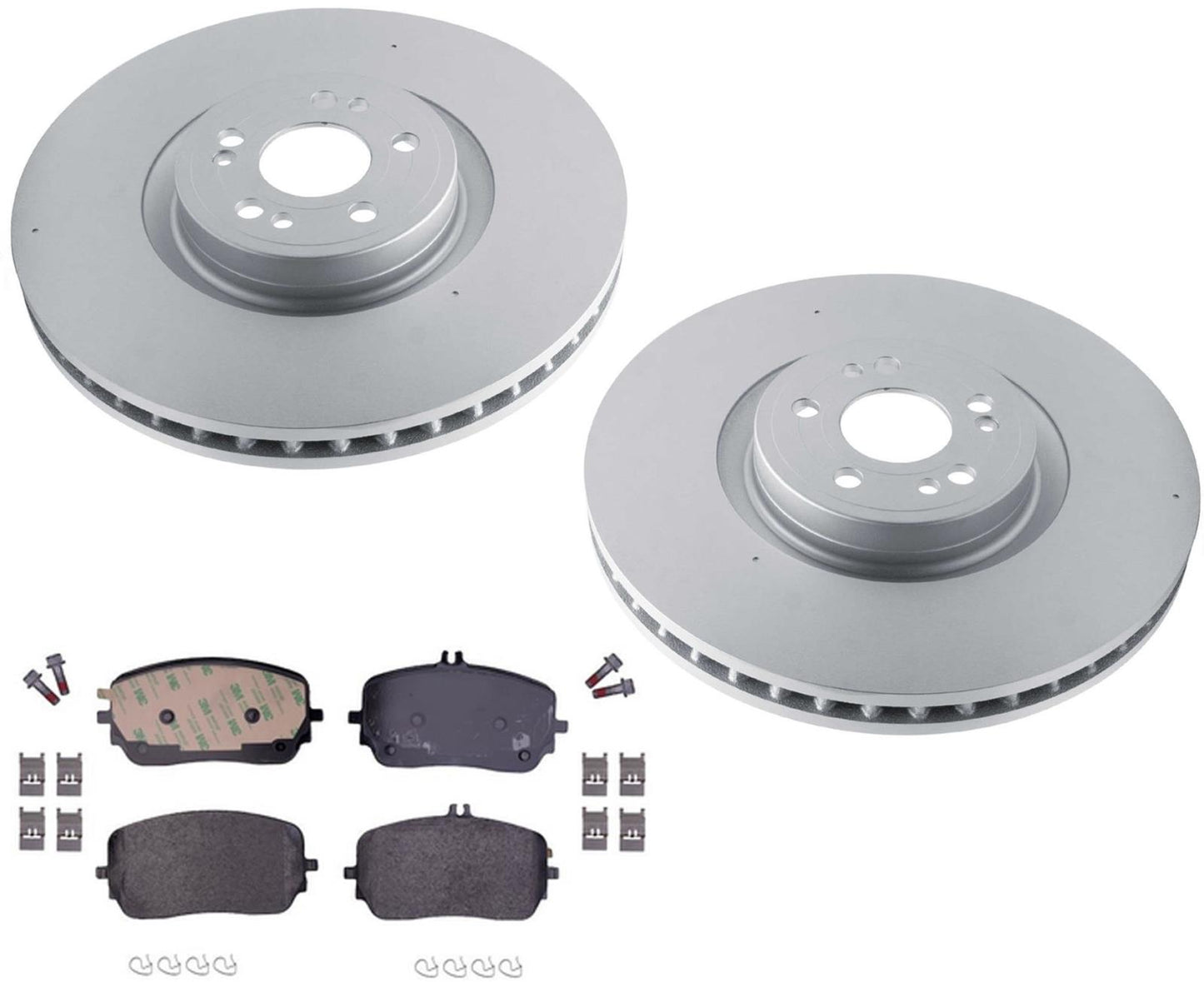 Front Brake Rotors & EPS Brake Pads For GLE450 2020 2021 2024 Except AMG Sport