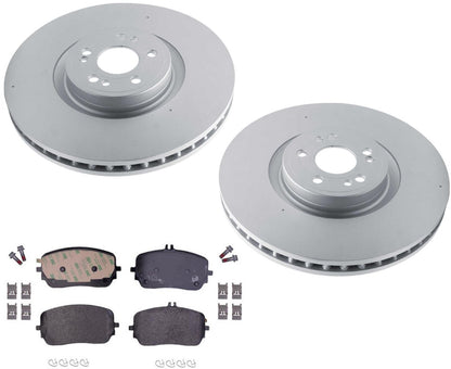 Front Brake Rotors & EPS Brake Pads For GLE450 2020 2021 2024 Except AMG Sport