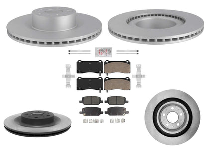 Front & Rear Disc Brake Rotors & Pads for Tesla Performance Model Y 2020-2025